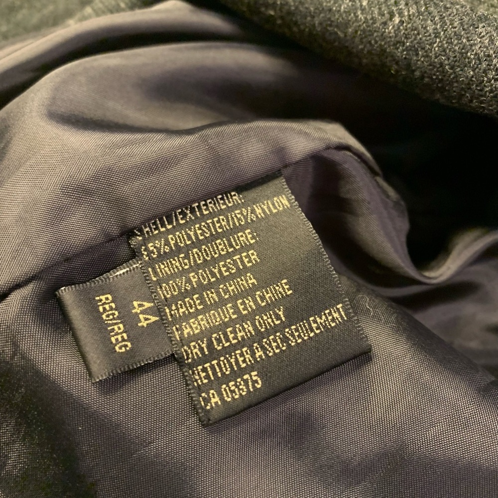 Christian Dumas Vintage Black Double-Breasted Trench Coat | Size 44 Reg - Picture 5 of 9